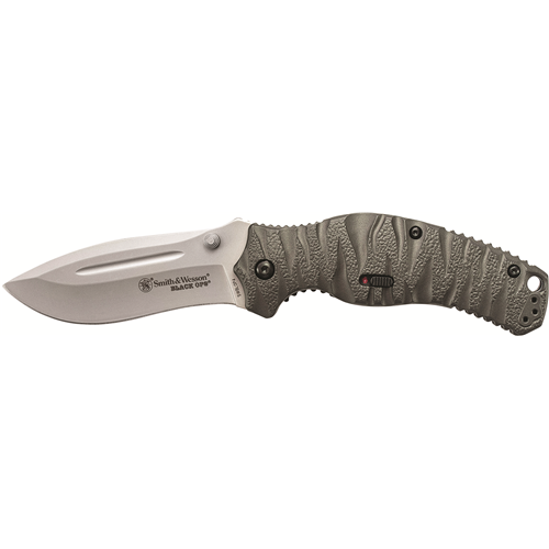 Black Ops 4 M.A.G.I.C. Assist Liner Lock 4034 Stainless Steel Blade w/Ambidextrous Thumb Knobs Grey Aluminum Handle w/Side Safety, Lanyard Hole, & Reversable PC
