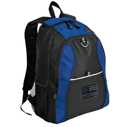Thin Blue Line Contrast Backpack Subdued